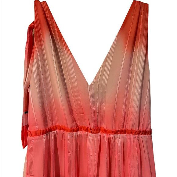 Adelyn Rae Tie Dye Chiffon Midi Dress - Picture 11 of 12